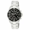 Mens Invicta Pro Diver Black/Silver Dial Watch - 1768 -leather watch shop 645f08a4 ed8a 49d8 815f 4dbf81962c9f