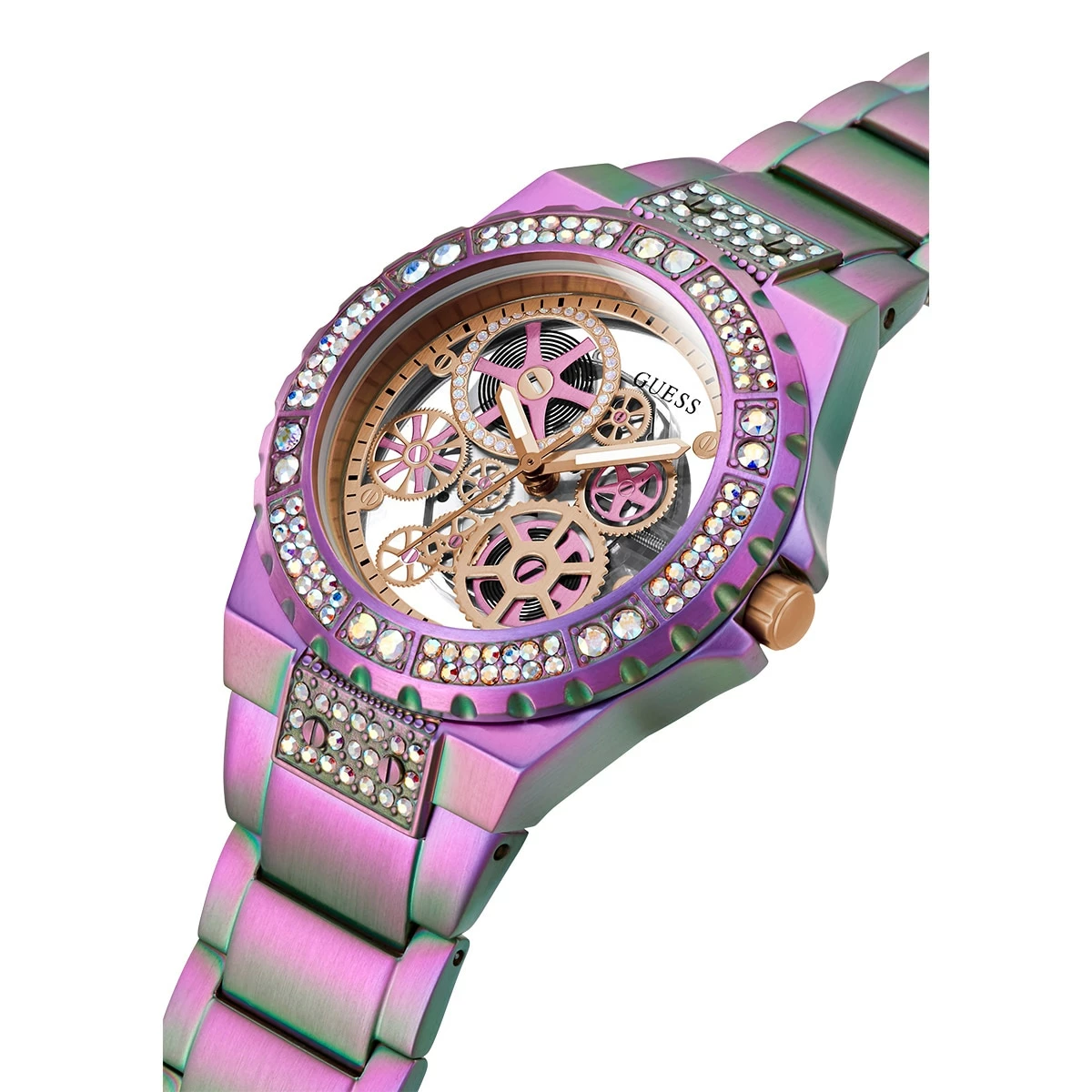 Guess Light Violet/Rose Gold-Tone Watch - GW0302L3 6 Guess Light Violet/Rose Gold-Tone Watch - GW0302L3 - Image 4