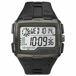 Mens Timex® Black Grid Shock Watch - TW4B025009J