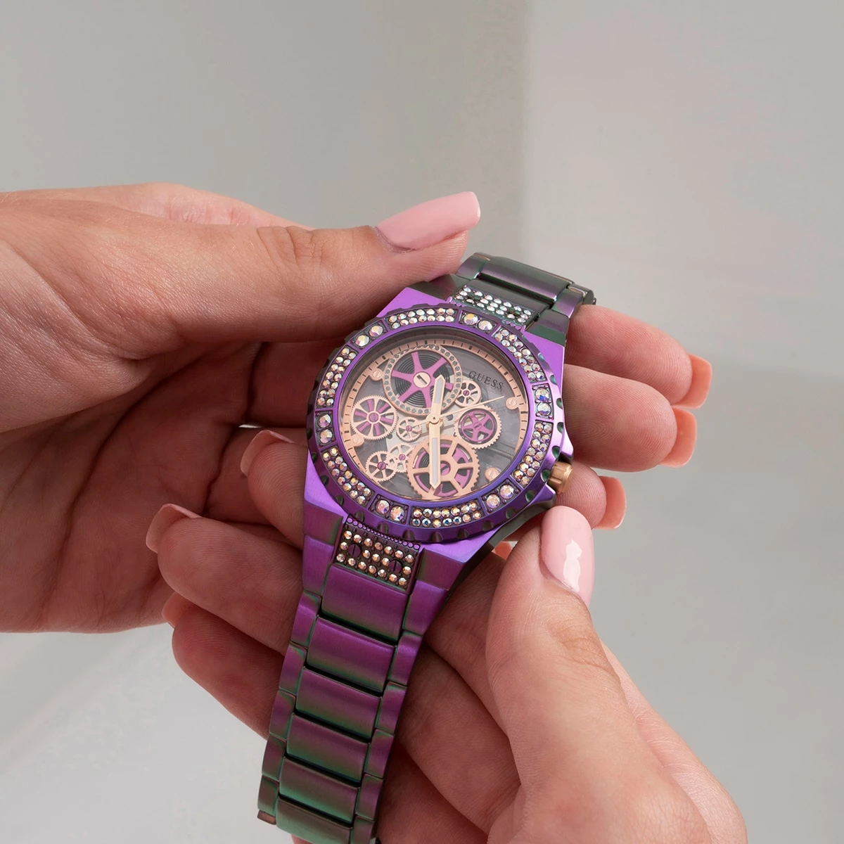 Guess Light Violet/Rose Gold-Tone Watch - GW0302L3 10 Guess Light Violet/Rose Gold-Tone Watch - GW0302L3 - Image 8