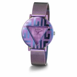 Guess Watches® Purple Case Stainless Steel Watch -GW0479L1 -leather watch shop 6b80a920 df3f 45a3 996f 776739932cc3