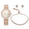 Womens Daisy Fuentes Watch Bracelet & Earring Set - DF165RG 1 Womens Daisy Fuentes Watch Bracelet & Earring Set - DF165RG -leather watch shop 6f634adb c5f5 4eb1 8894 a1d7a2498ea5