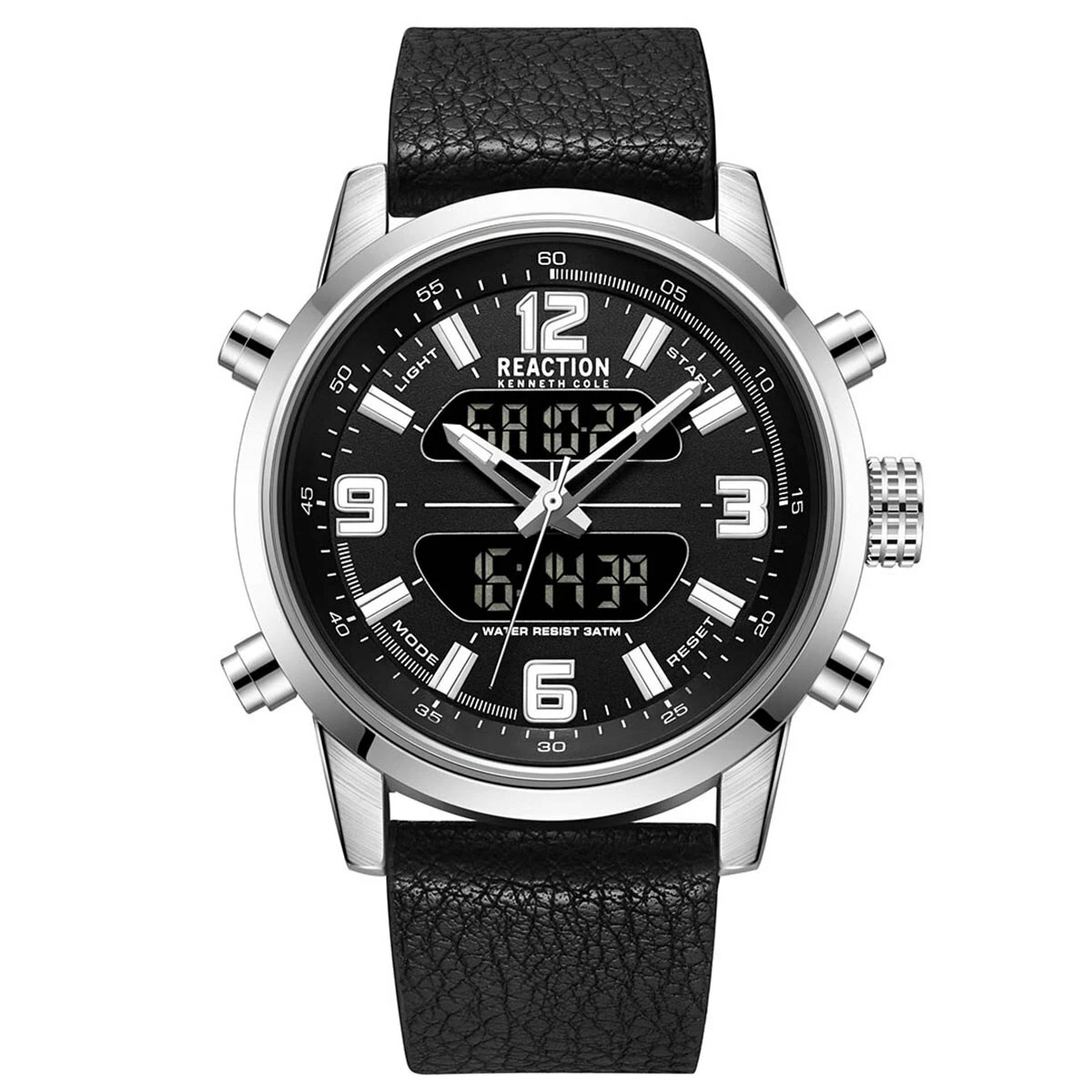 Mens Kenneth Cole® Reaction Analog Black Dial Watch-KRWGD2183701 3 Mens Kenneth Cole® Reaction Analog Black Dial Watch-KRWGD2183701