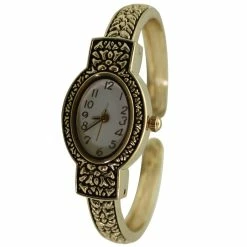 Olivia Pratt™ Textured Classy Bangle Watch - A917968