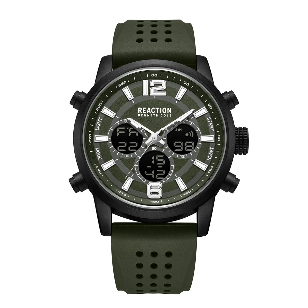 Mens Kenneth Cole® Reaction™ Analog Green Watch-KRWGP2183601 3 Mens Kenneth Cole® Reaction™ Analog Green Watch-KRWGP2183601
