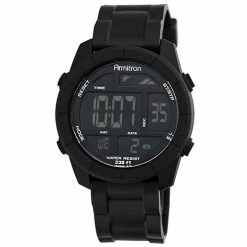 Mens Armitron Digital Chronograph Watch - 40-8253BLK
