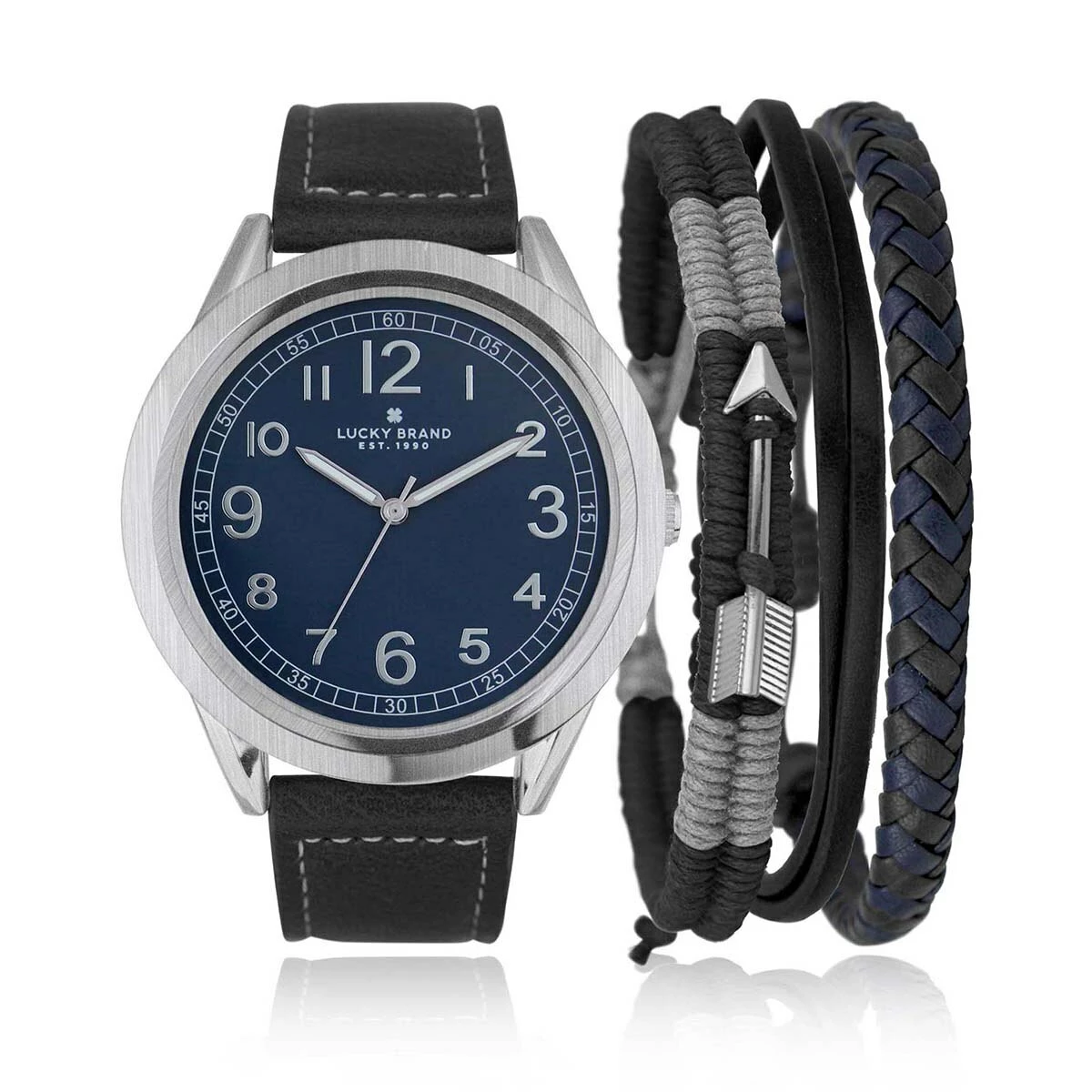 Mens Lucky Brand Tour De Force Yachtman Watch Set - LB1647BLK 3 Mens Lucky Brand Tour De Force Yachtman Watch Set - LB1647BLK