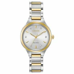 Citizen® Corso Collection Two-Tone Watch - FE2104-50A