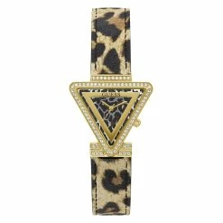 Guess Watches® Triangle Leopard Leather Watch - GW0504L3