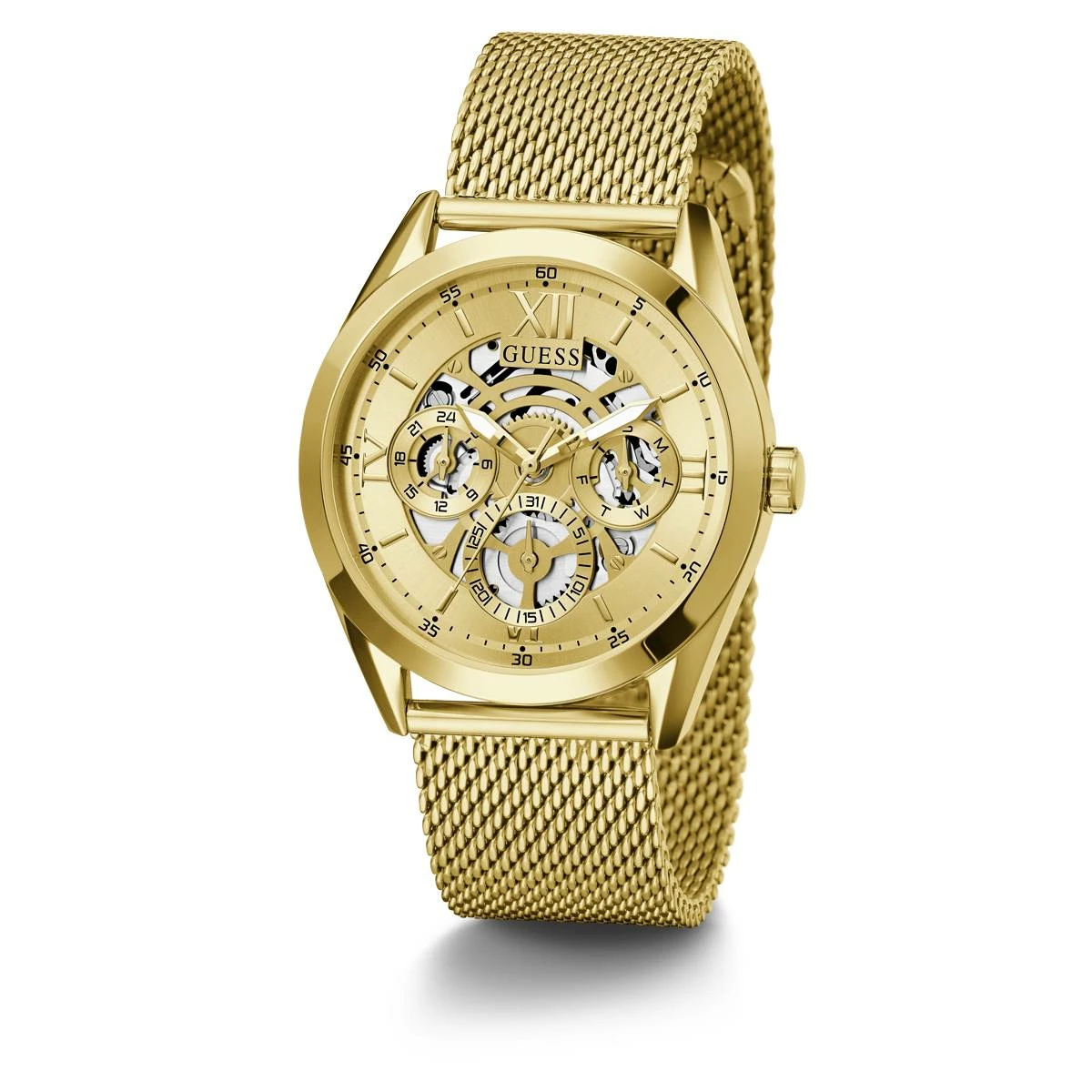 Mens Guess Gold-Tone Stainless Steel Watch - GW0368G2 7 Mens Guess Gold-Tone Stainless Steel Watch - GW0368G2 - Image 5