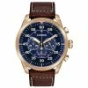 Mens Citizen® Avion Vintage Inspired Watch - CA4213-18L -leather watch shop 83004d48 4048 4b0f 8e21 dbad4387079e