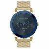 Mens Geoffrey Beene® Gold-Tone/Blue Sapphire Watch - GBB0006GD -leather watch shop 85dff21f 4ba1 4120 a30b 3517ade26f5b