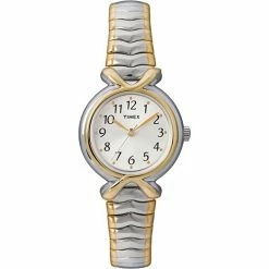 Timex® Two-Tone Expansion Band Watch - T218549J
