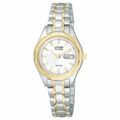 Citizen® Eco-Drive Stainless Steel Watch - EW3144-51A