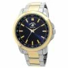 Mens Beverly Hills Polo Club Two-Tone Analog Watch - 54327 -leather watch shop 9b9151ea 1d27 44db adfc 1c14598077d7