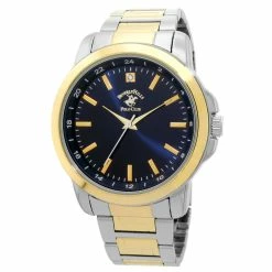 Mens Beverly Hills Polo Club Two-Tone Analog Watch - 54327