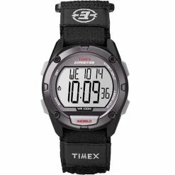 Mens Timex® Black Fast-Wrap® Watch - T499499J