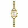 Guess Plated Gold Case With White Dial Watch-GW0249L2