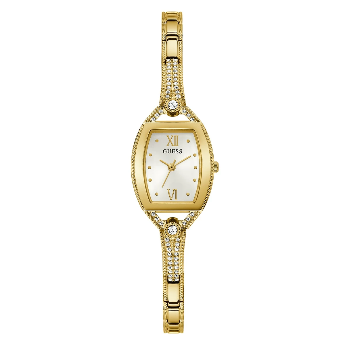Guess Plated Gold Case With White Dial Watch-GW0249L2 3 Guess Plated Gold Case With White Dial Watch-GW0249L2