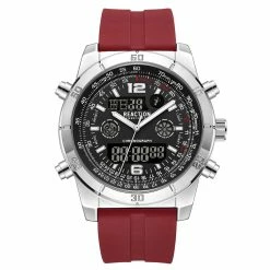 Mens Kenneth Cole® Reaction™ Red Band Watch-KRWGP2183404