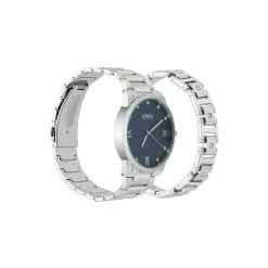 Mens Jones New York Silver-Tone Watch Set - 9777S-42-J28 6 Mens Jones New York Silver-Tone Watch Set - 9777S-42-J28 -leather watch shop 9efeeb5d cd1d 4e22 9ad9 f6ffb4596221