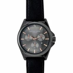 Mens Geoffrey Beene® Genuine Diamond Chronograph Watch-GBA0021GU