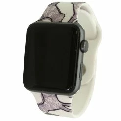 Olivia Pratt™ Printed Silicone Apple Watch Band - 8844-CAT