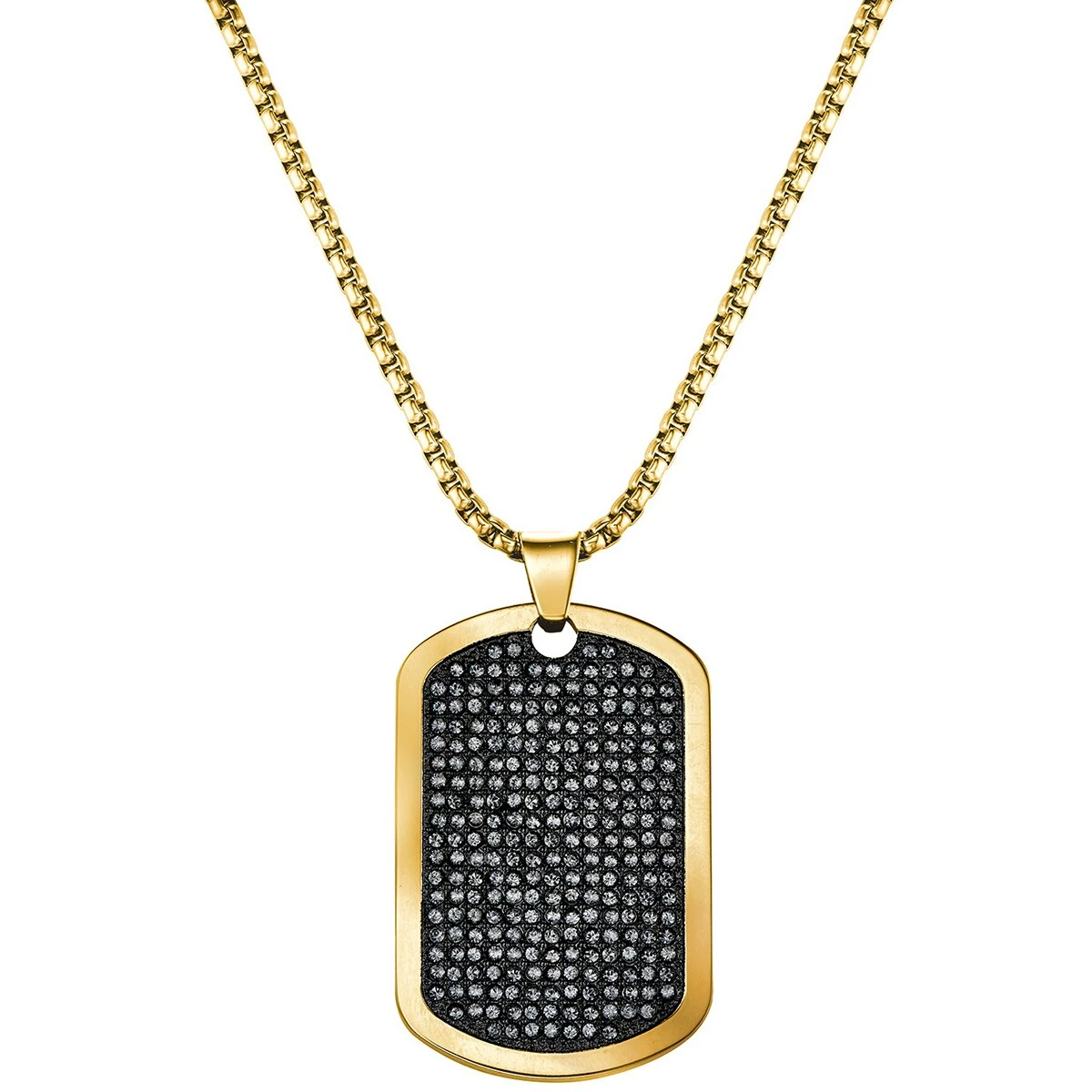 Mens Bulova Crystal Accent Watch And Dog Tag Box Set - 98K107 5 Mens Bulova Crystal Accent Watch And Dog Tag Box Set - 98K107 - Image 3