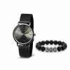 Mens Steeltime Crown Mesh Watch Set - C6-002-W-710-145-B -leather watch shop a2fe2e42 409e 4931 b50e 36c006e650b9