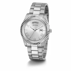 Mens Guess Silver-Tone Stainless Steel Watch - GW0265G6 14 Mens Guess Silver-Tone Stainless Steel Watch - GW0265G6 -leather watch shop a726ea23 1513 4835 8e45 738c46bcd180