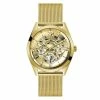 Mens Guess Gold-Tone Stainless Steel Watch - GW0368G2