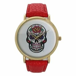 Womens Olivia Pratt Sugar Skull Leather Strap Watch - 15412 9 Womens Olivia Pratt Sugar Skull Leather Strap Watch - 15412 -leather watch shop ad04ee4c 97a8 4f66 beb7 c8ef22bc4f90