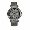Mens Sean John Gunmetal-Tone Black Diamond Watch SJB0003GU -leather watch shop af8e200f e1fa 4f87 a483 0adaa0add2ae