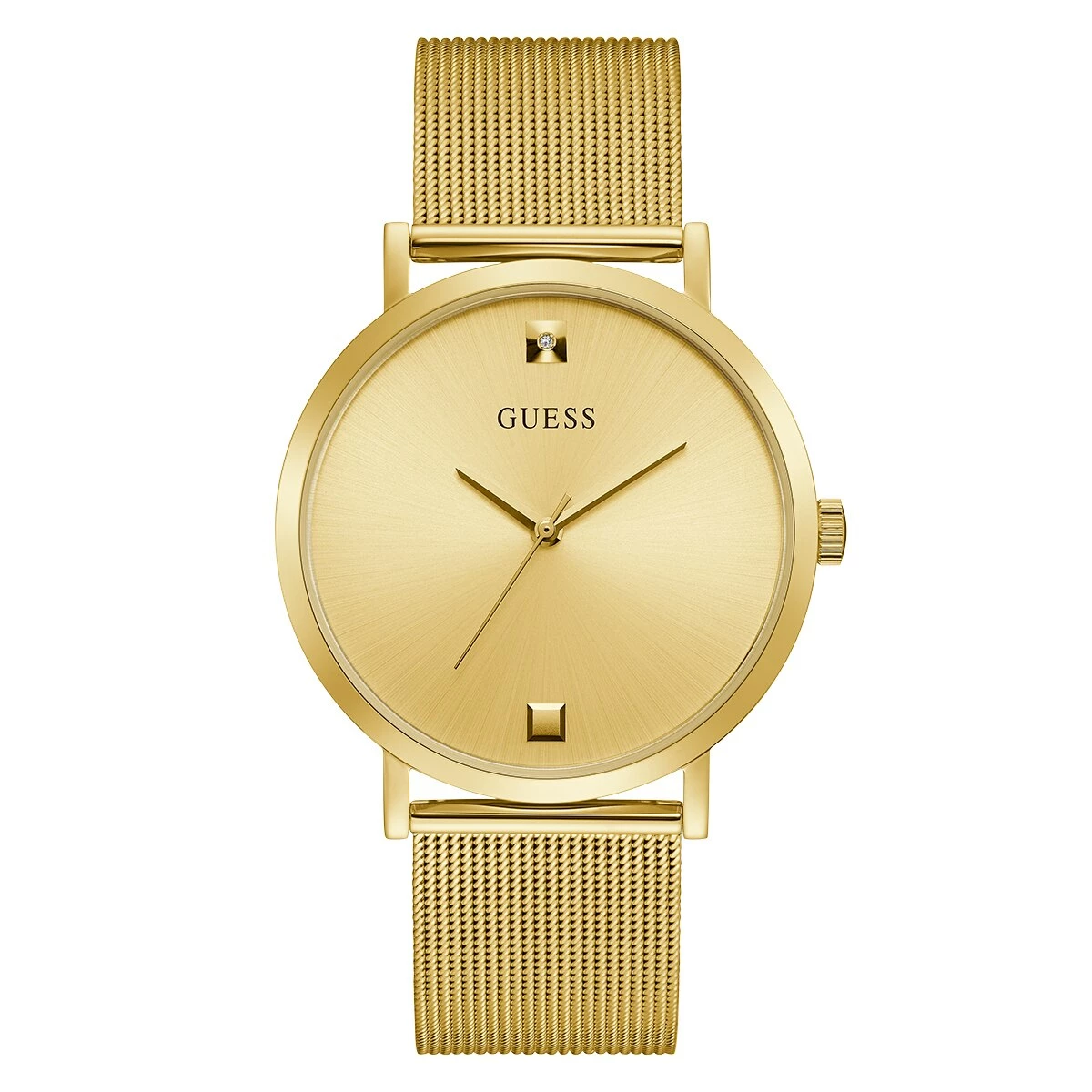 Mens Guess Gold-Tone Diamond Marker Watch - GW0248G2 3 Mens Guess Gold-Tone Diamond Marker Watch - GW0248G2