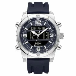 Mens Kenneth Cole® Reaction™ Blue Analog Watch-KRWGP2183502