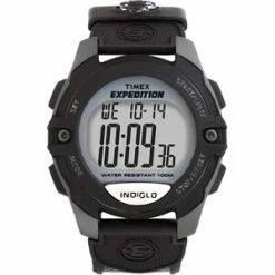 Mens Timex® Black Compass Watch - 40941