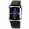 Mens Armitron Dark Blue Dial Watch - 20-4604DBSVBK -leather watch shop b4989aff fcc9 4a37 9440 ea551c42b503