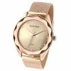 Ellen Tracy Rose Gold-Tone Watch - ET5180RG -leather watch shop b6e14465 25cb 4b3d 8916 209bbbd364d1