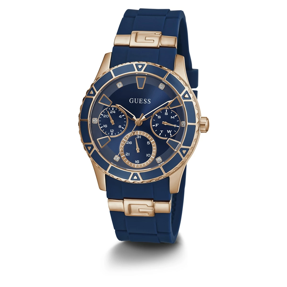 Womens Guess Rose Gold Classic G Stainless Steel Watch - U1157L3 7 Womens Guess Rose Gold Classic G Stainless Steel Watch - U1157L3 - Image 5