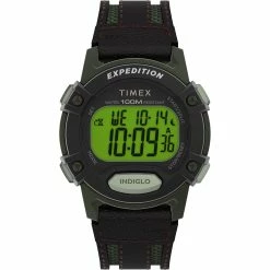 Mens Timex® Green/Black Chronograph Watch - TW4B24400JT