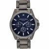 Mens Geoffrey Beene® Gunmetal-Tone Diamond Watch - GBA0016GU -leather watch shop b8a85df0 9bcf 44ed b305 def68098d042