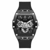 Mens Guess Black Skelton Dial Watch - GW0203G3 2 Mens Guess Black Skelton Dial Watch - GW0203G3 -leather watch shop b90004d4 8e95 4d0f 9103 bd4b6d657c12