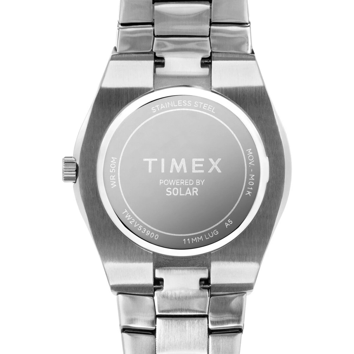 Mens Timex® Stainless Steel Black Dial Watch - TW2V53700JI 6 Mens Timex® Stainless Steel Black Dial Watch - TW2V53700JI - Image 4