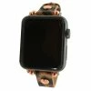 Olivia Pratt™ Leather Apple Watch Band -8866-COPPERLEOPARD -leather watch shop bc23f488 f165 450e a649 fc3f2710da1b