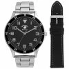 Mens Beverly Hills Polo Club Black/Silver Watch Strap Set - 55219 2 Mens Beverly Hills Polo Club Black/Silver Watch Strap Set - 55219 -leather watch shop bc54d29c 1b3c 44f8 9876 044472adfc55