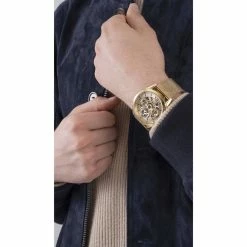 Mens Guess Gold-Tone Stainless Steel Watch - GW0368G2 15 Mens Guess Gold-Tone Stainless Steel Watch - GW0368G2 -leather watch shop bd0b86dd 92ad 4f4c ac40 1f501062e769