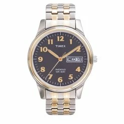 Mens Timex® Two-Tone Dress Watch - T2N0939J