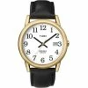 Mens Timex® Easy Reader Watch - T2H2919J -leather watch shop bed7486a bcfc 45f5 bb5e ee325c6af47b
