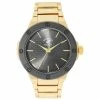 Mens Beverly Hills Polo Club Analog Gold-Tone Metal Watch - 54824 -leather watch shop c0bc0b70 4213 4443 9488 08572c7ac88b