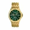 Mens Geoffrey Beene® Gold/Green Diamond Bracelet Watch-GBA0014GD -leather watch shop c1e0aecd bba1 42e4 97f2 a37da9ba0729